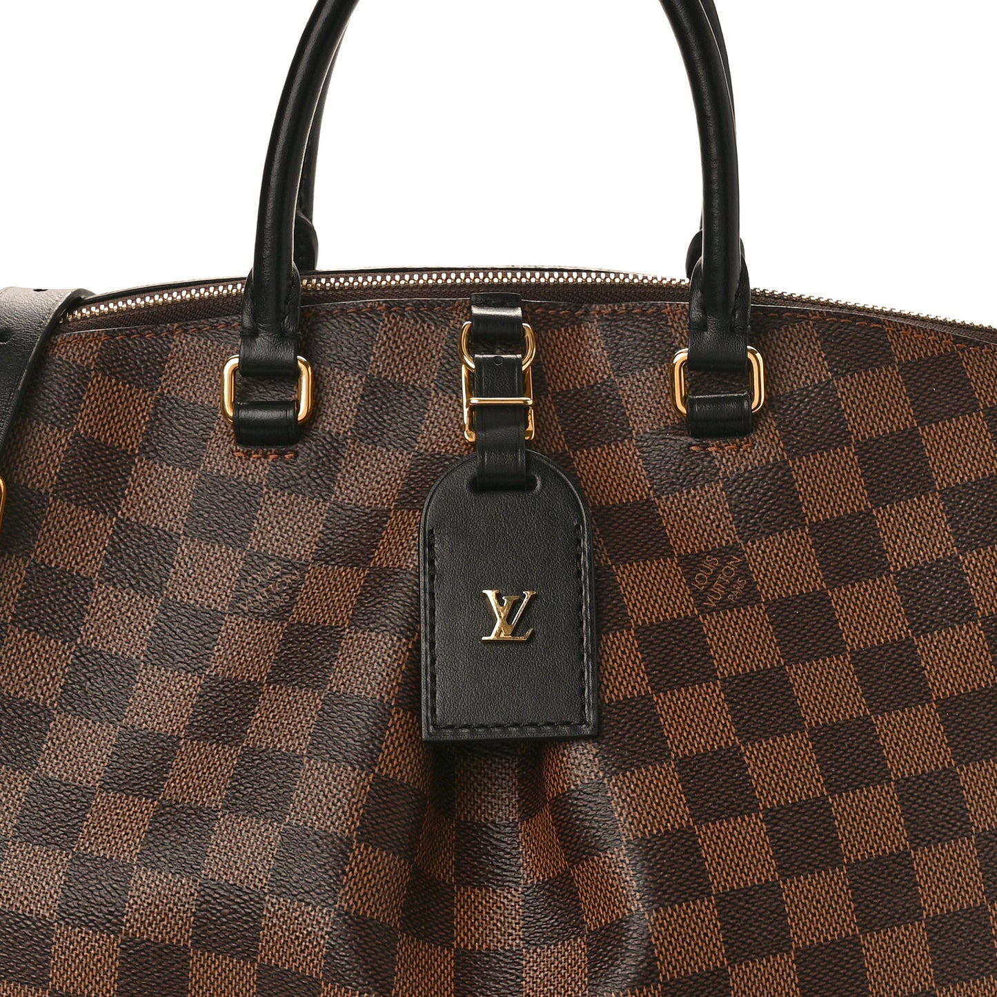 Damier Ebene Odeon Tote MM Black