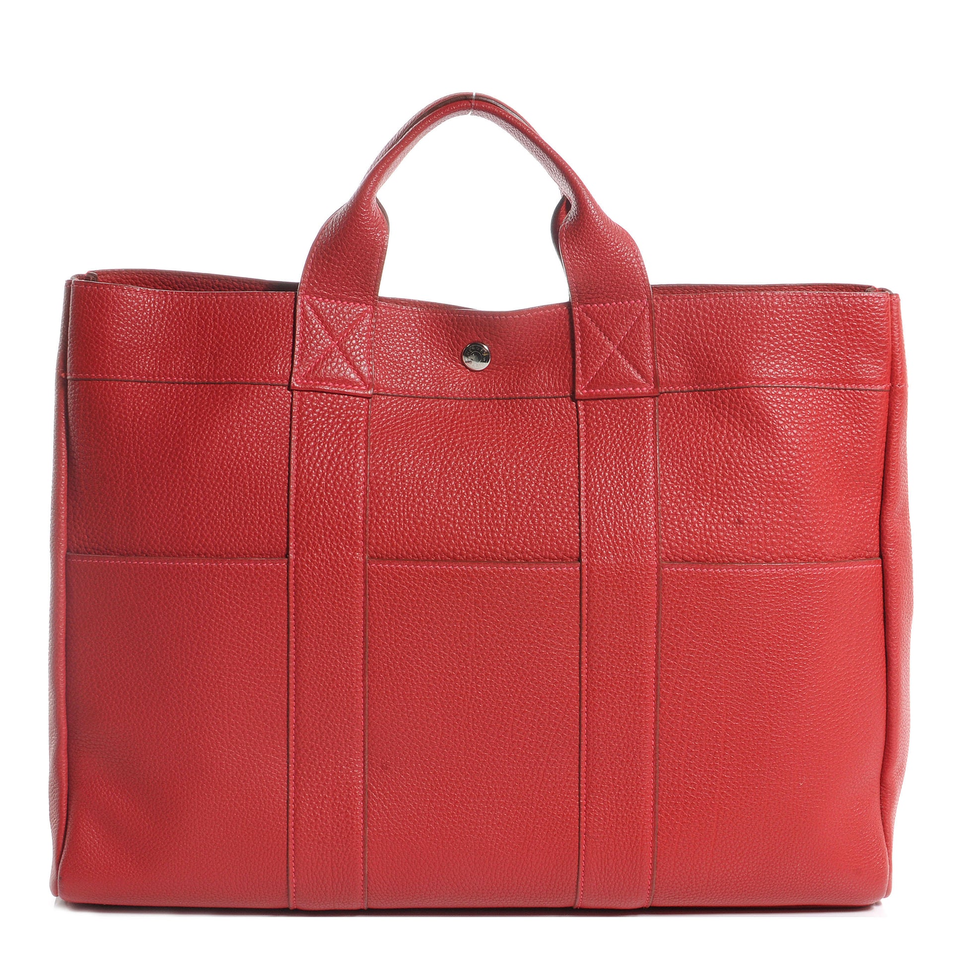 Hermes Togo Fourre Tout GM Rouge 1 of 7