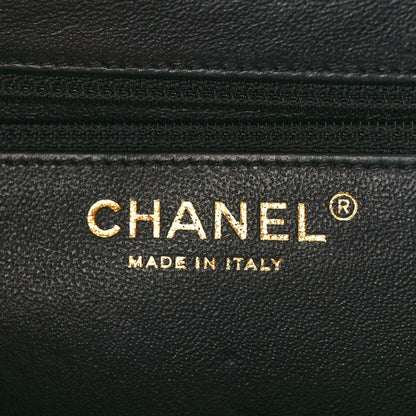 Chanel Lambskin Quilted Clutch Black 6 of 7