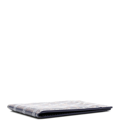 Goyard Goyardine Victoire Card Holder Insert Navy 4 of 6