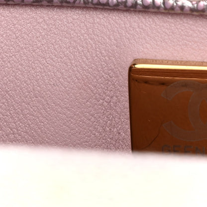 Chanel Iridescent Caviar Quilted Mini Coco Handle Flap Light Pink 7 of 10