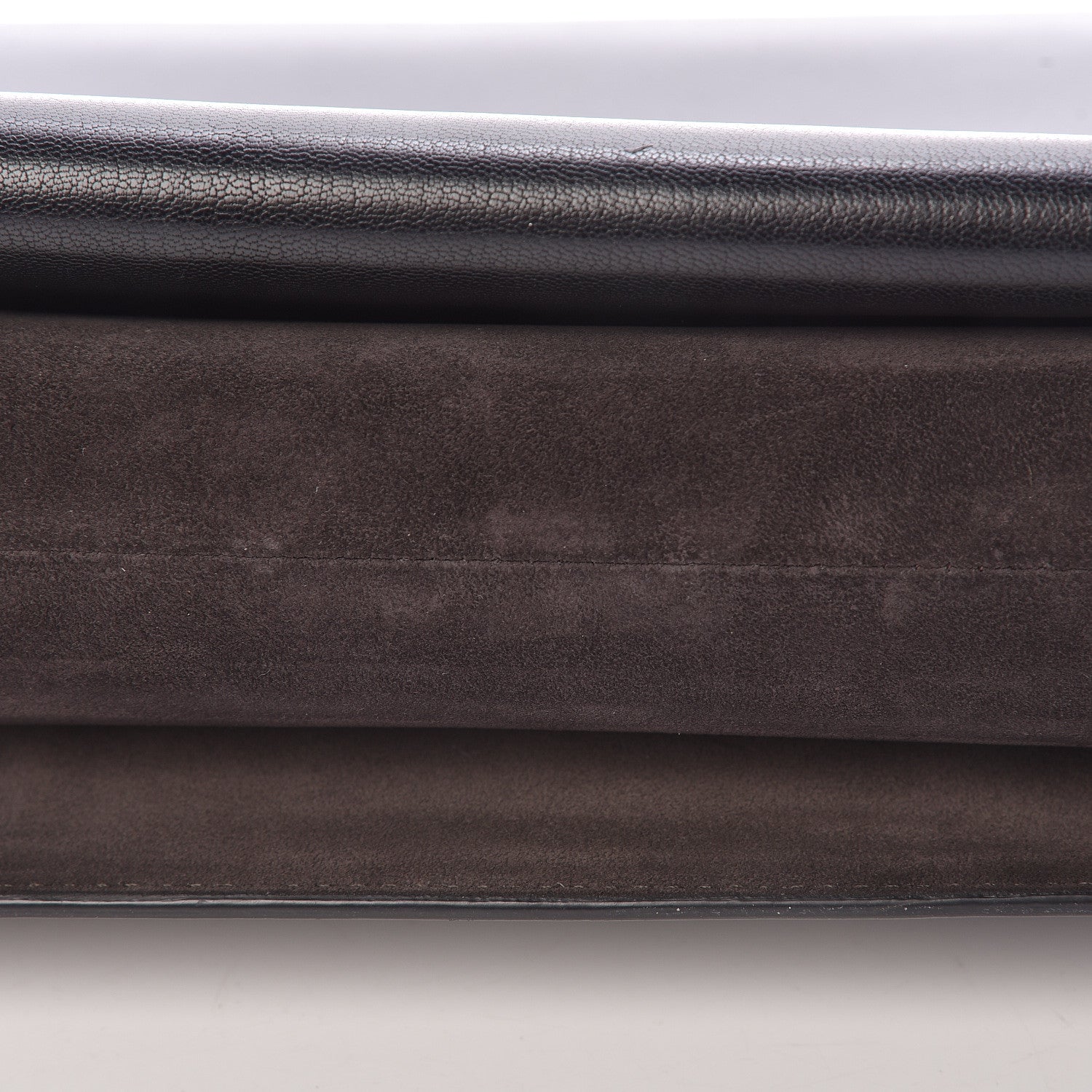 Givenchy Goatskin Suede Large GV3 Flap Black Grey 15 of 15