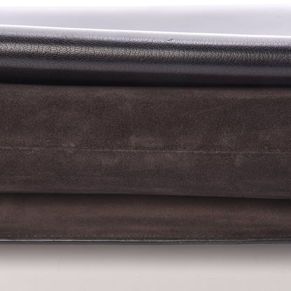 Givenchy Goatskin Suede Large GV3 Flap Black Grey 15 of 15