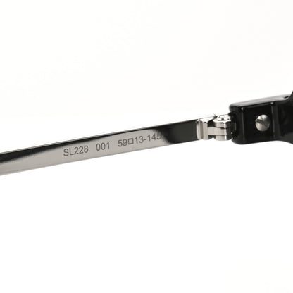 Saint Laurent Aviator SL 228 Sunglasses Black 5 of 9