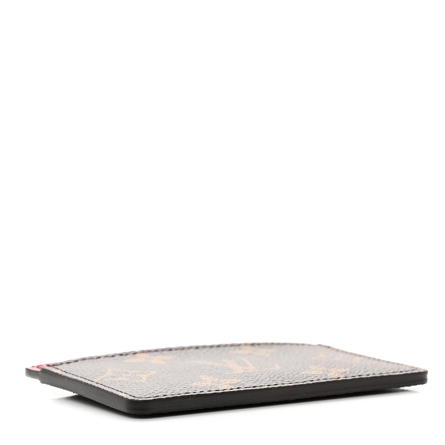 Monogram Card Holder Fuchsia