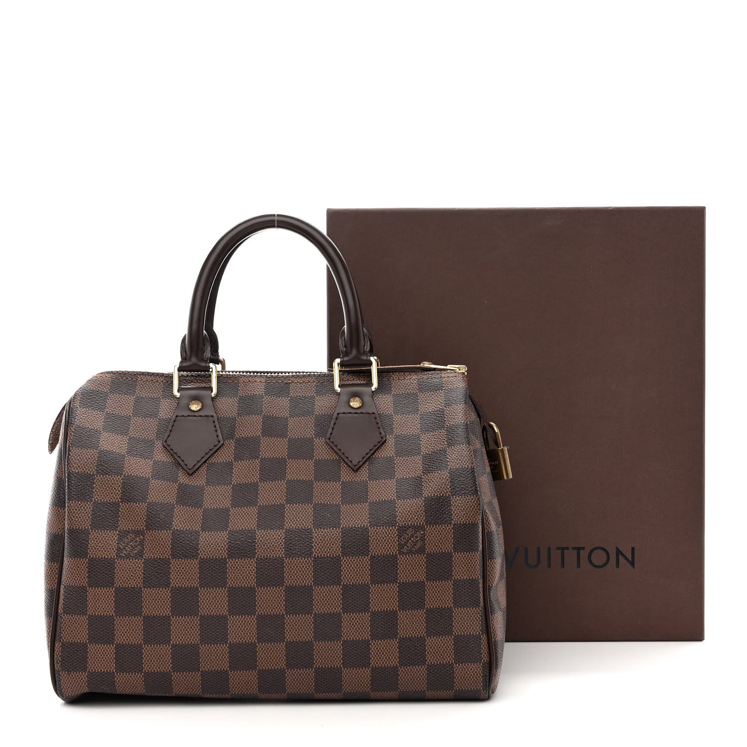 Louis Vuitton Damier Ebene Speedy 25 12 of 12