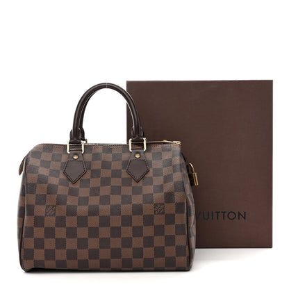 Louis Vuitton Damier Ebene Speedy 25 12 of 12