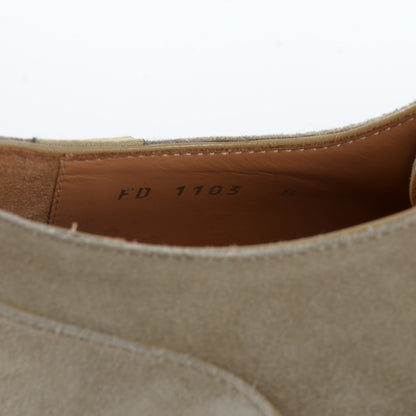 Louis Vuitton Calfskin Suede Superliner Derby Oxfords 8 Taupe Brown 9 of 9