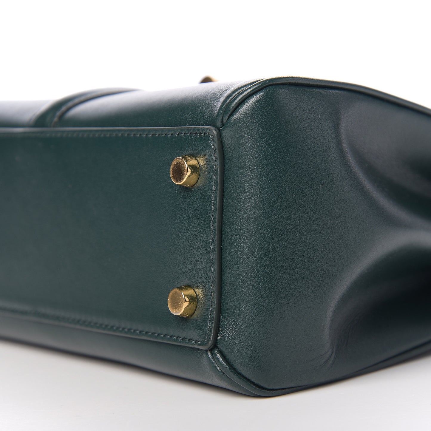 Satinated Calfskin Small 16 Top Handle Bag Amazone