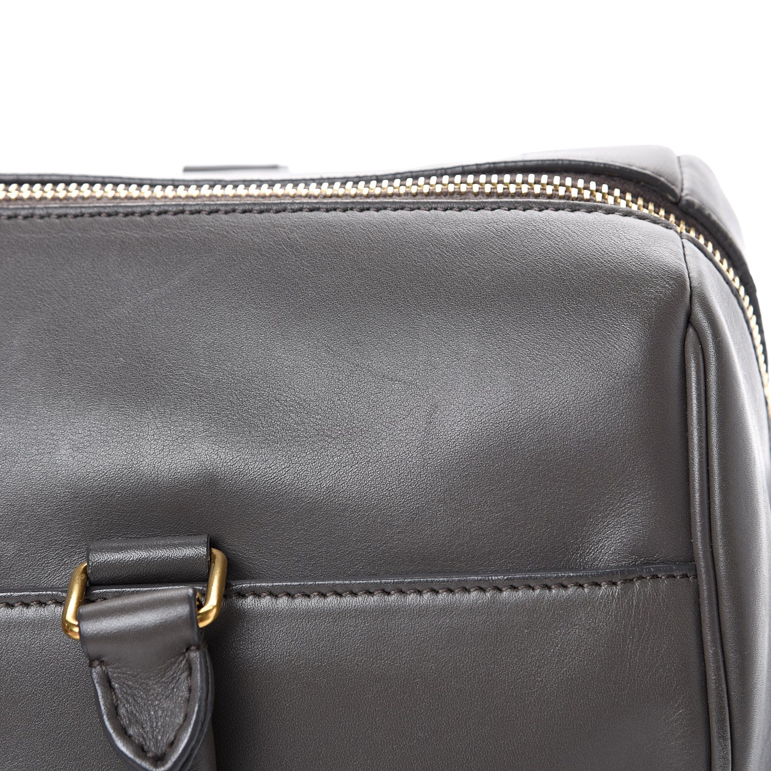 Saint Laurent Calfskin Classic Duffle 6 Earth 18 of 23
