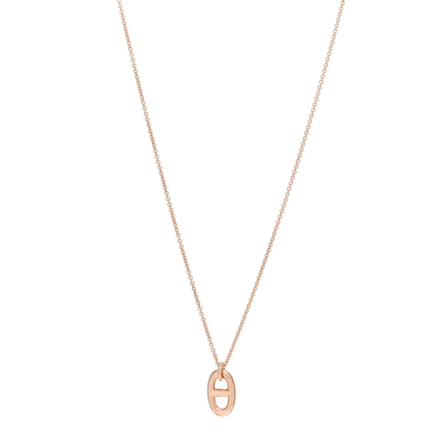 Hermes 18K Rose Gold PM Farandole Pendant Necklace 1 of 4