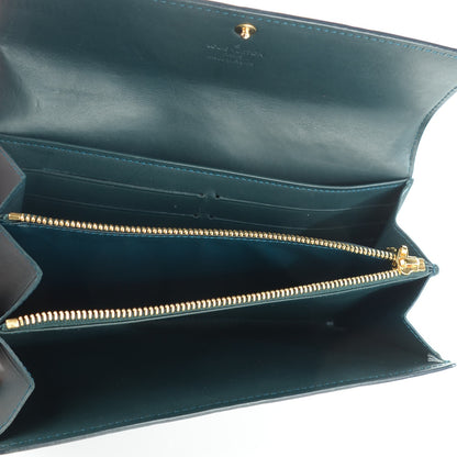Louis Vuitton Vernis Sarah Wallet Blue Nuit 7 of 7