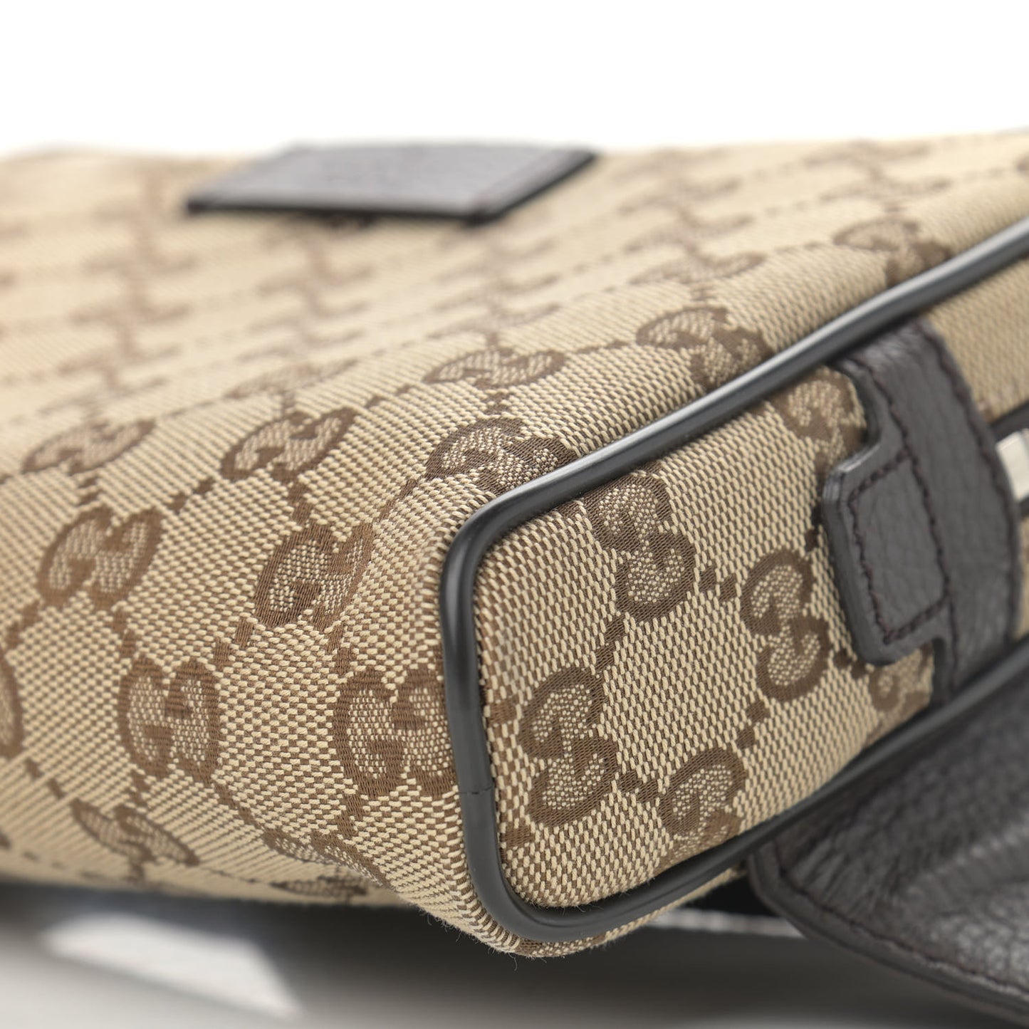 Monogram Belt Bag Dark Brown