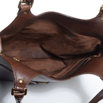 Gucci Leather Reins Hobo Brown 5 of 7