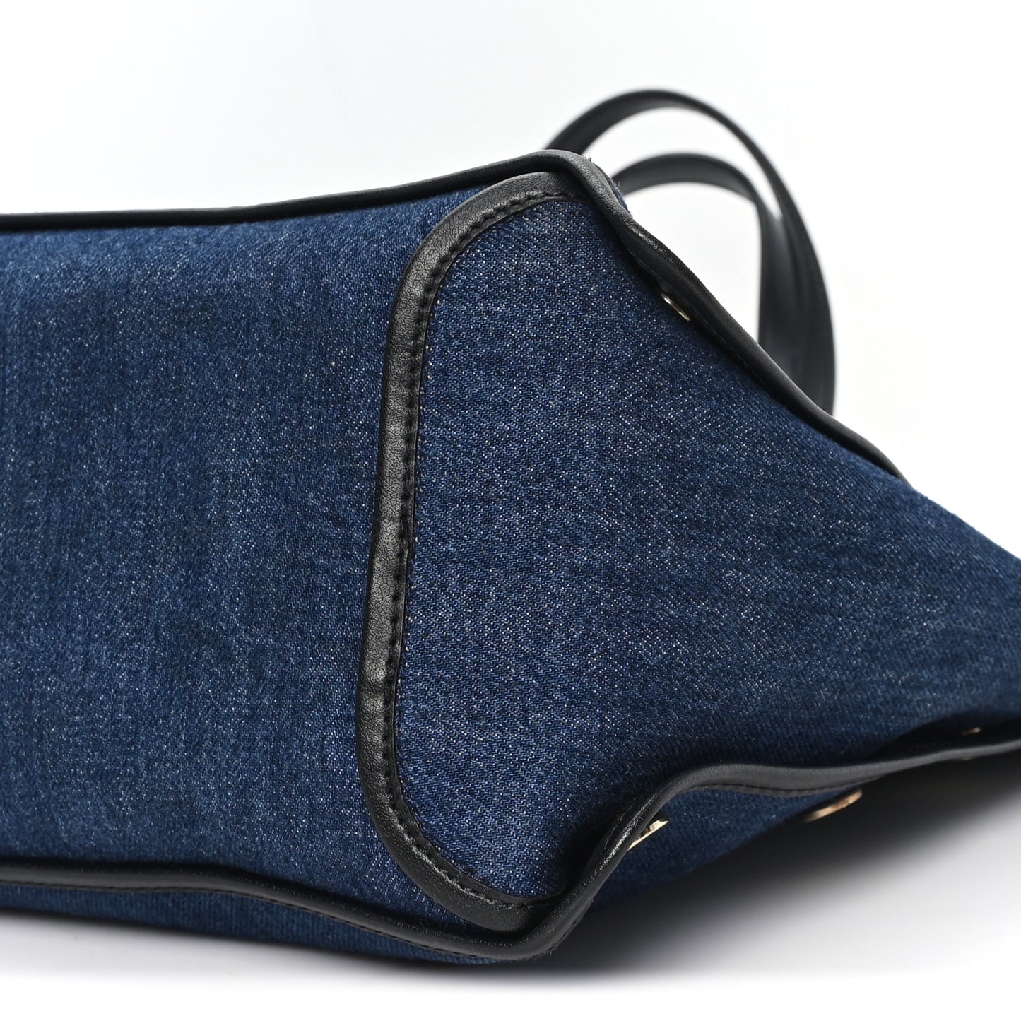 Denim Medium Logo Bond Shopper Tote Blue