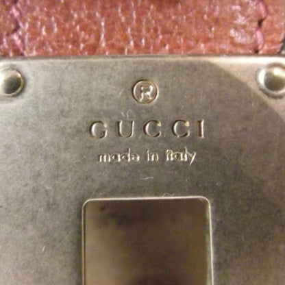 Gucci Monogram Bamboo Bullet Satchel 7 of 11