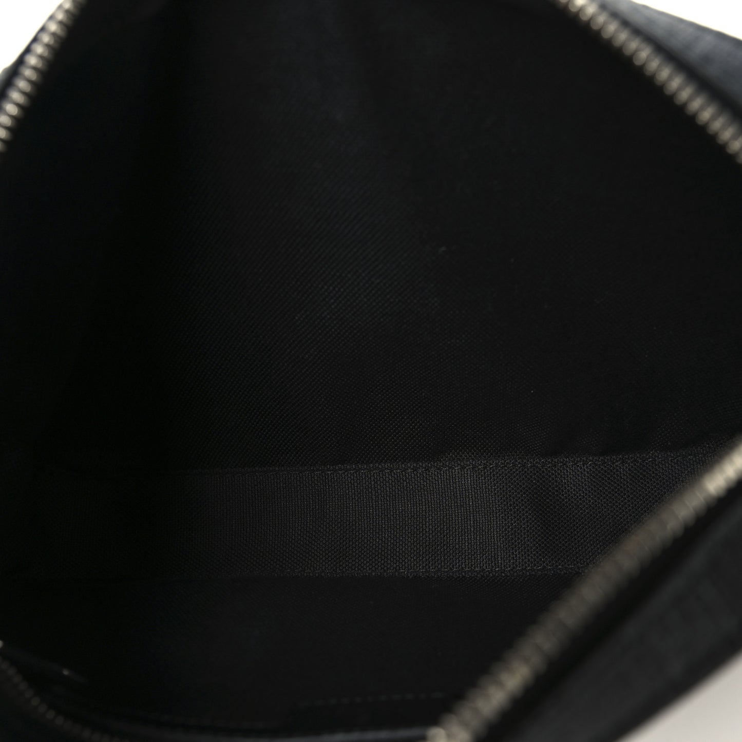 GG Supreme Monogram Textured Dollar Calfskin Small Crossbody Bag Black