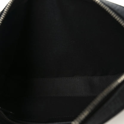 Gucci GG Supreme Monogram Textured Dollar Calfskin Small Crossbody Bag Black 5 of 11
