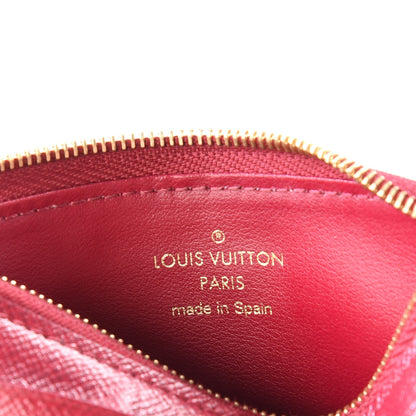 Louis Vuitton Monogram Zipped Card Holder Fuchsia 7 of 8