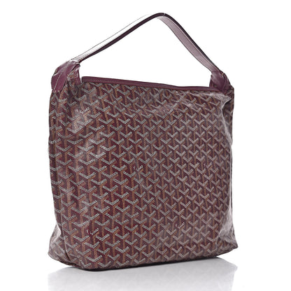 Goyard Goyardine Fidji Zip Hobo Burgundy 3 of 12