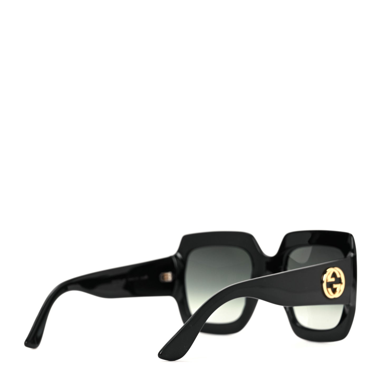 Acetate Square Frame Sunglasses GG0053S Black
