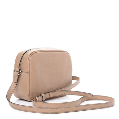 Gucci Pebbled Calfskin Small Soho Disco Bag Camelia 3 of 10