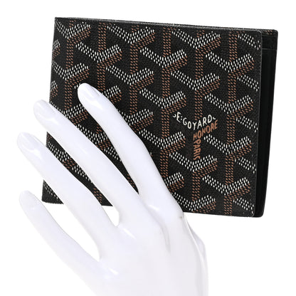 Goyard Goyardine Saint Florentin Bi-Fold Wallet Black Yellow 2 of 10