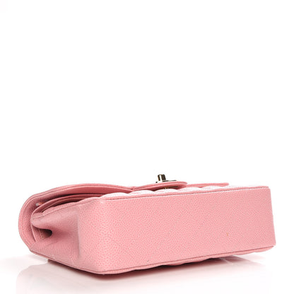 Chanel Caviar Quilted Small Double Flap Pink 5 of 15