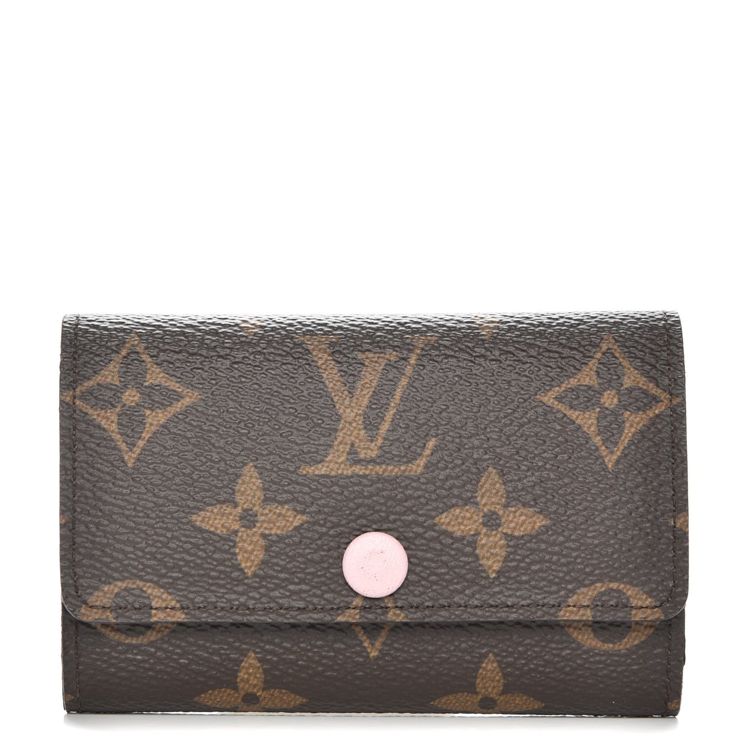 Monogram Multicles 6 Key Holder Rose Ballerine