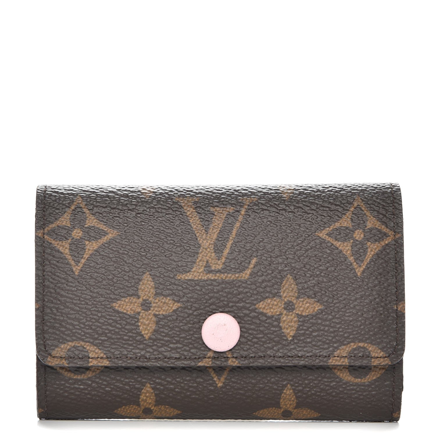 Louis Vuitton Monogram Multicles 6 Key Holder Rose Ballerine 1 of 8