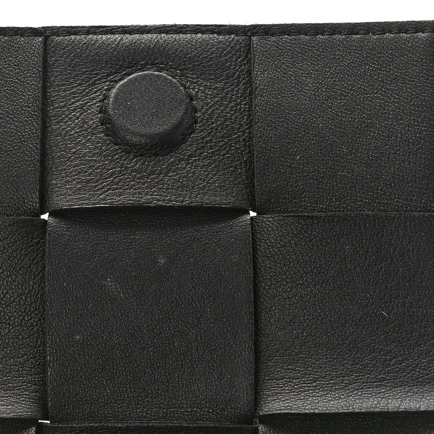 Lambskin Maxi Intrecciato Extra Mini Cassette Crossbody Bag Black