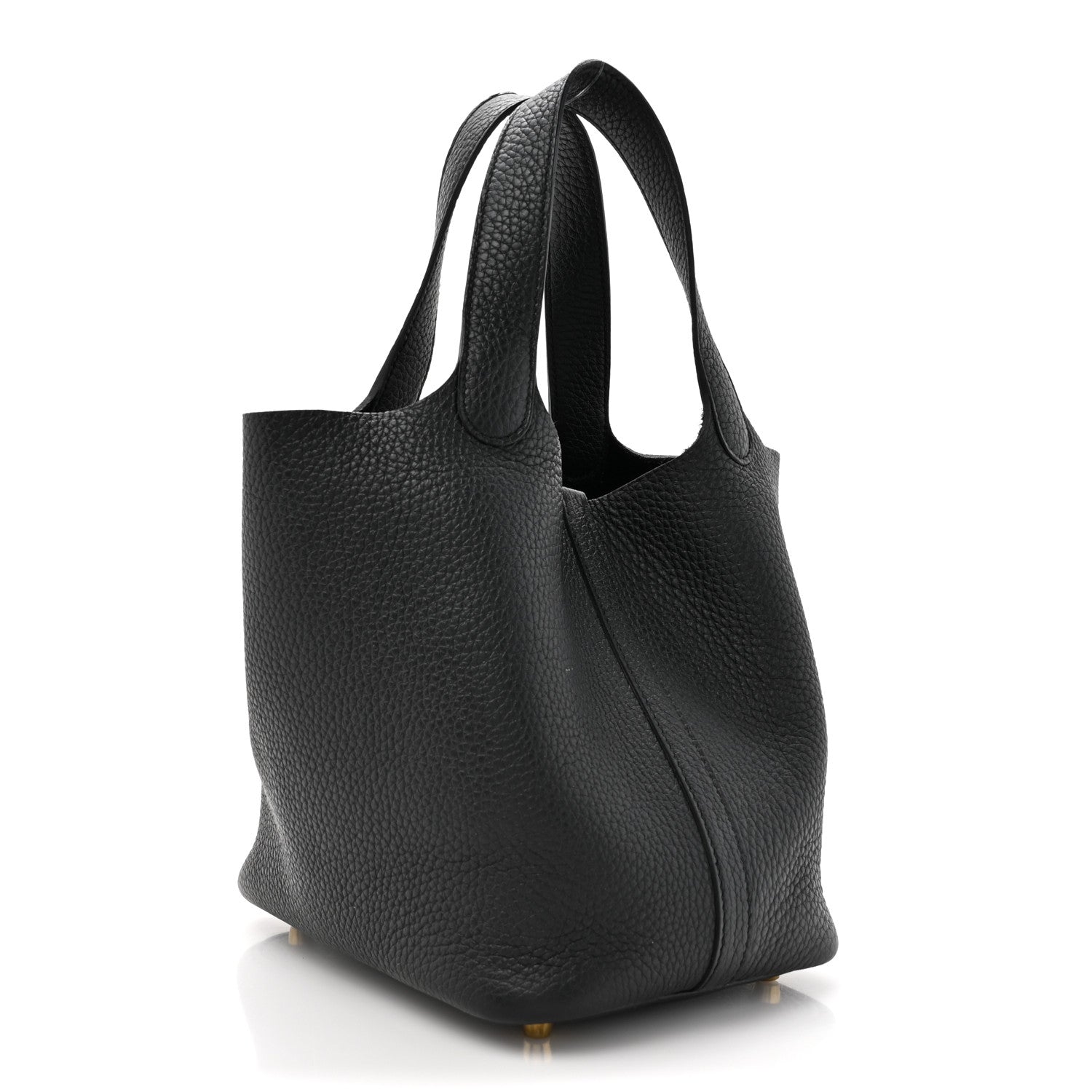Hermes Taurillon Clemence Picotin Lock 18 PM Black 3 of 11