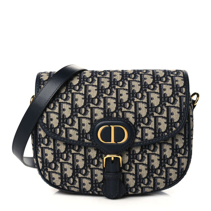 Christian Dior Oblique Medium Bobby Flap Blue 1 of 9