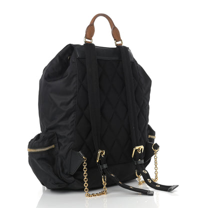 Burberry Nylon Large Rucksack Backpack Black 3 of 13