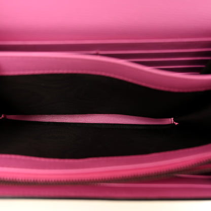 Gucci Calfskin Floral Print Mini Dionysus Chain Wallet Ivory Pink 6 of 12