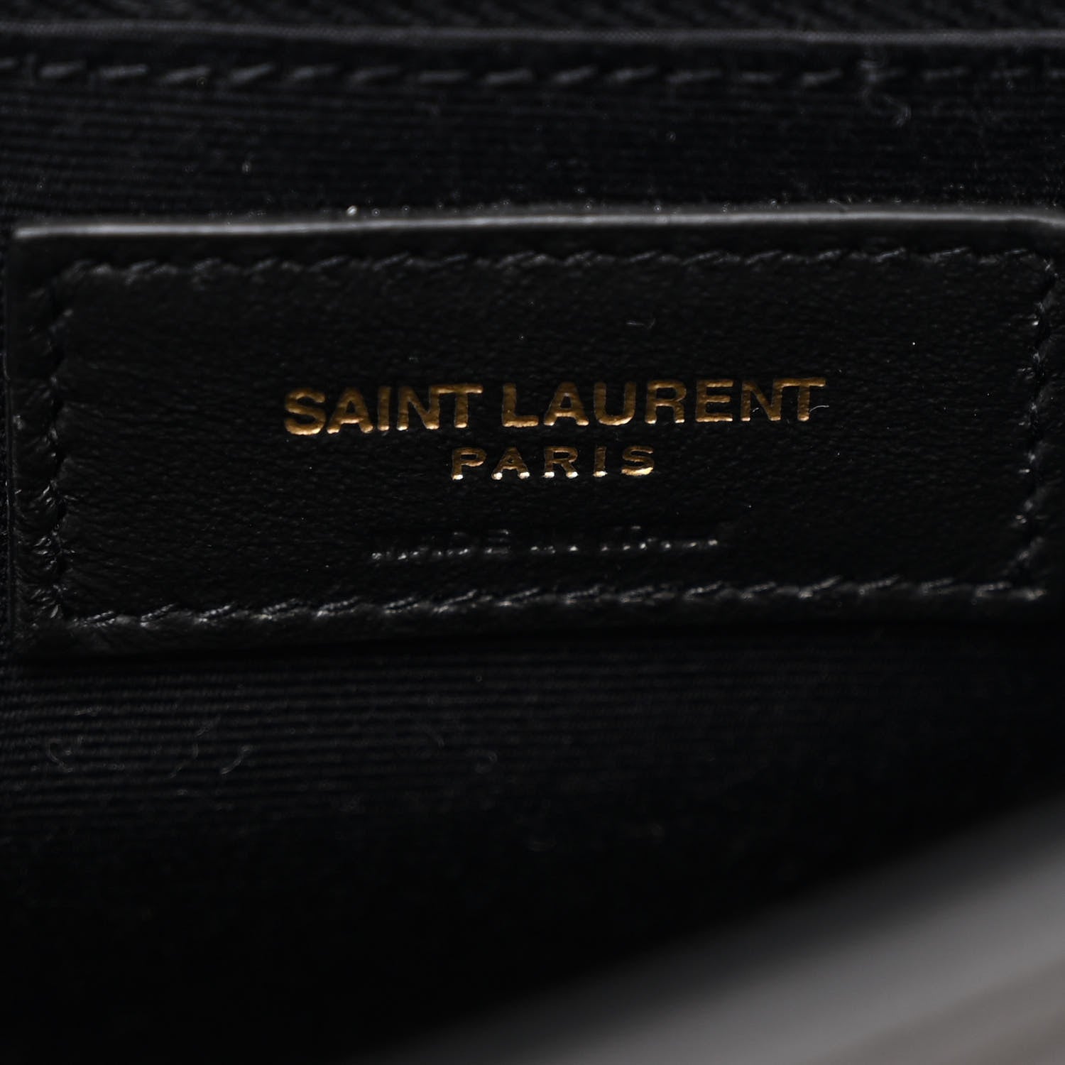 Saint Laurent Lambskin Patchwork Monogram Large Jamie Black 6 of 10