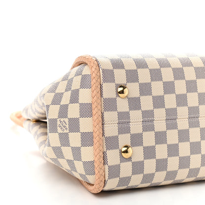 Louis Vuitton Damier Azur Propriano Rose Ballerine 8 of 9