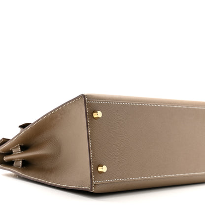 Hermes Epsom Kelly Sellier 28 Etoupe 9 of 11