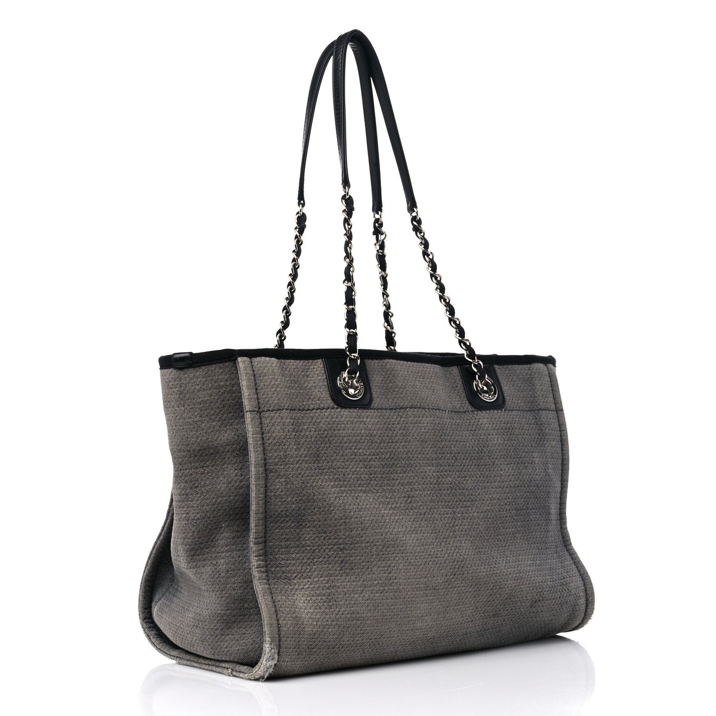 Canvas Small Deauville Tote Grey