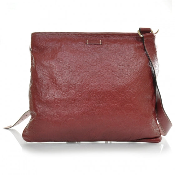 Guccissima Messenger Bag Red