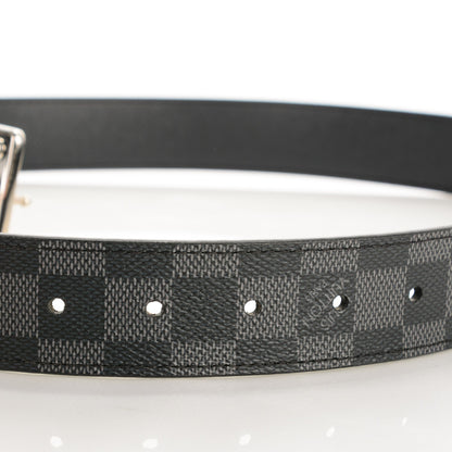 Louis Vuitton Damier Graphite 35mm LV Inventeur Reversible Belt 85 34 5 of 5