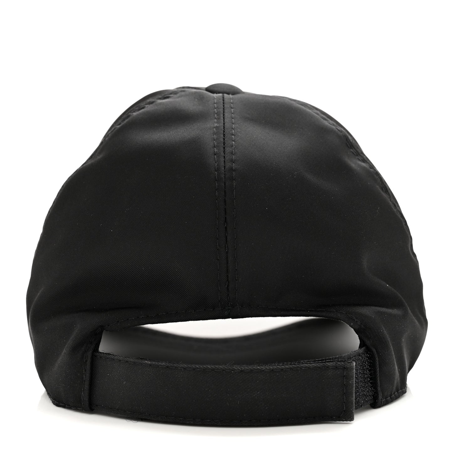 Nylon Baseball Cap S Black