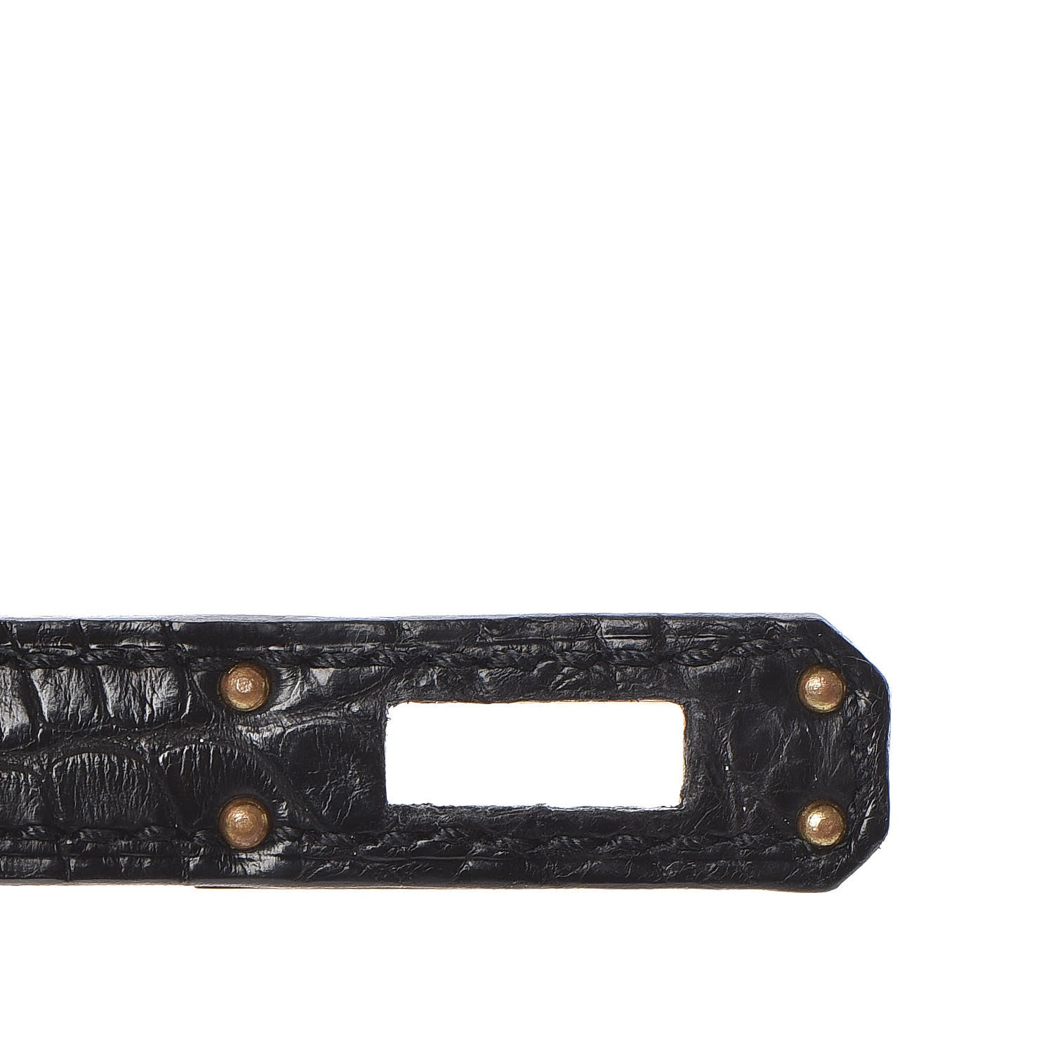 Hermes Matte Alligator Mini Kelly Sellier 20 Black 18 of 33