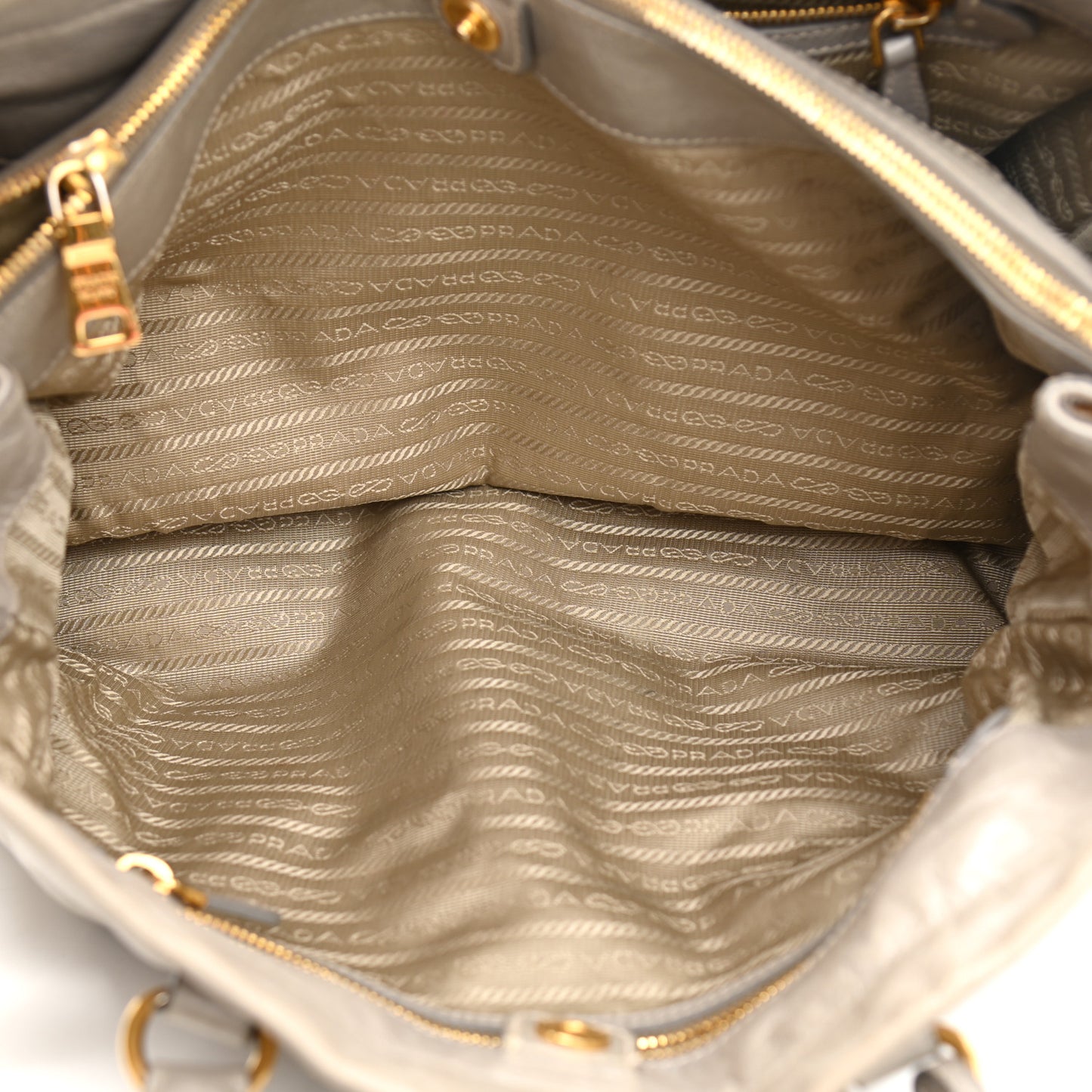 Glace Calfskin Satchel Argilla