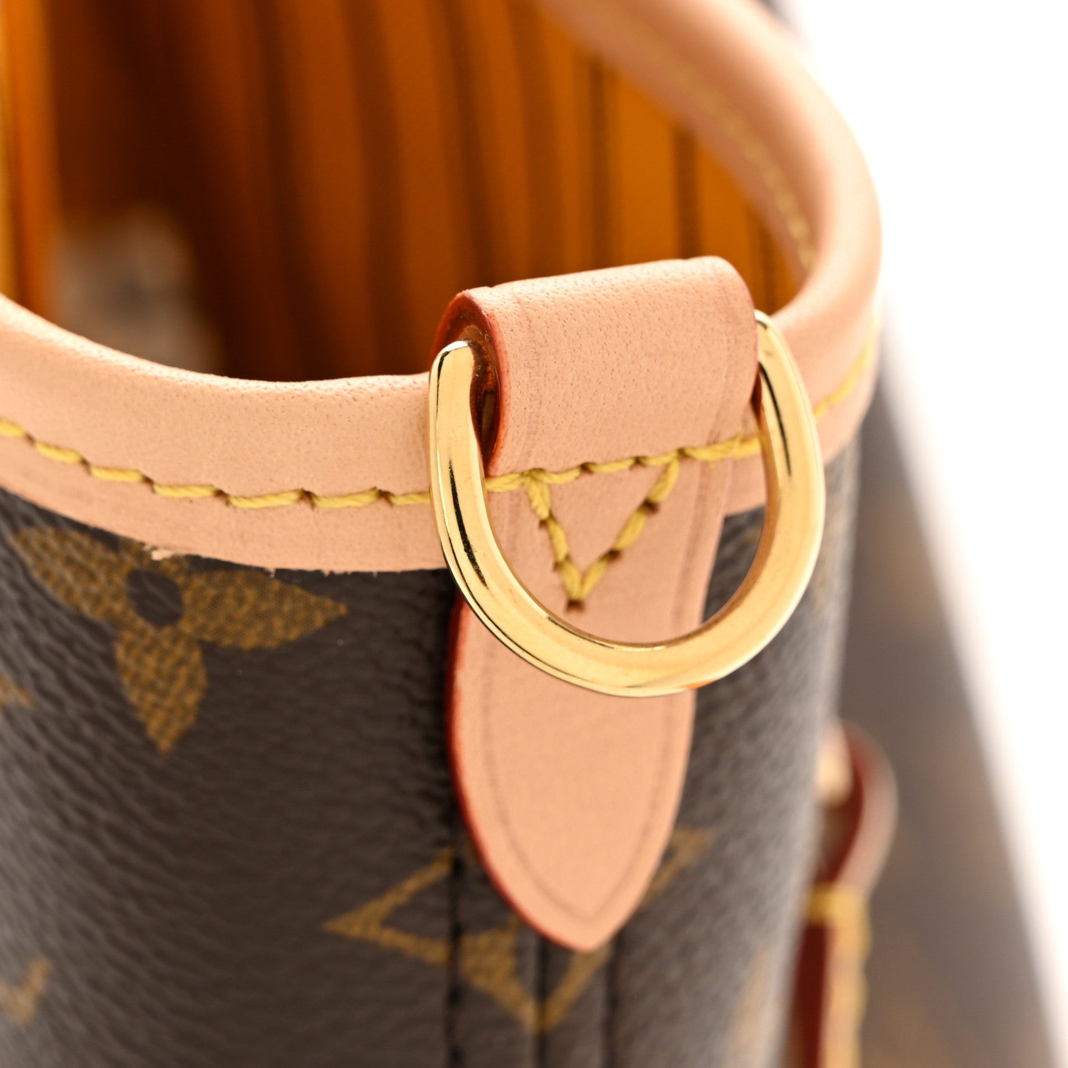 Louis Vuitton Monogram Inside Out Neverfull Bandouliere MM Jaune Safran 10 of 10
