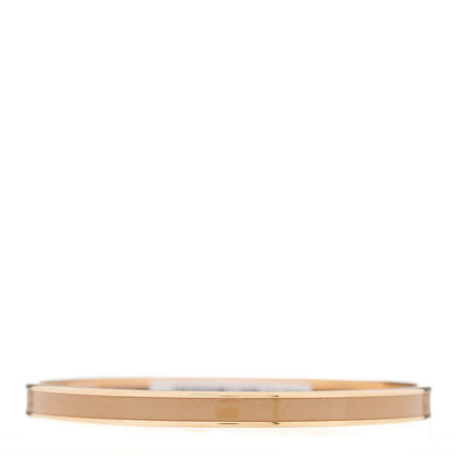 Hermes Enamel Uni Bangle 65 Chataigne 2 of 6