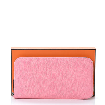 Hermes Epsom Silk'In Wallet Rose Confetti 8 of 8