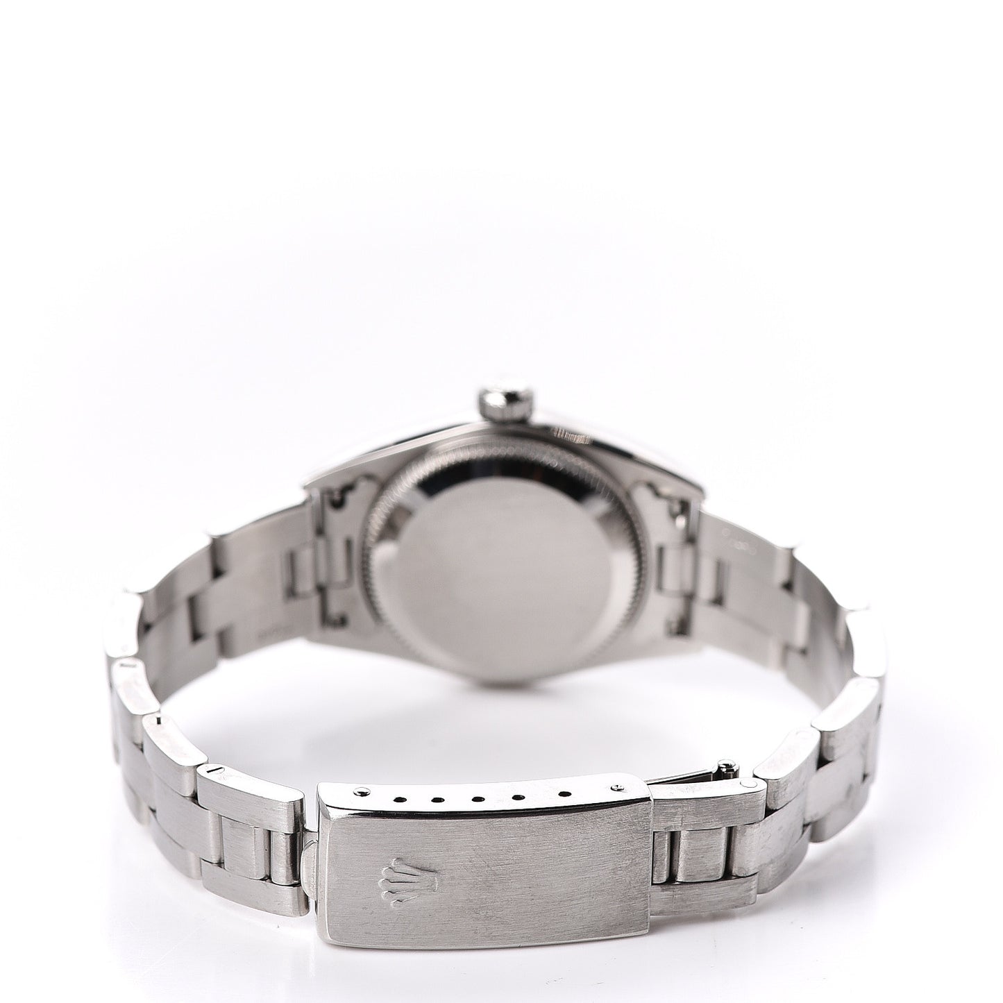 Stainless Steel 24mm Oyster Perpetual Watch Pink 76080