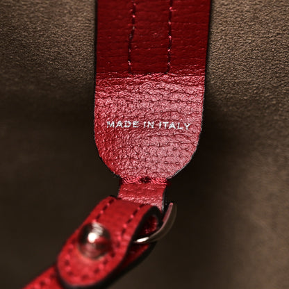 Fendi Vitello Vienna Enamel F is Fendi Shopping Tote Fiamma Taupe 8 of 11