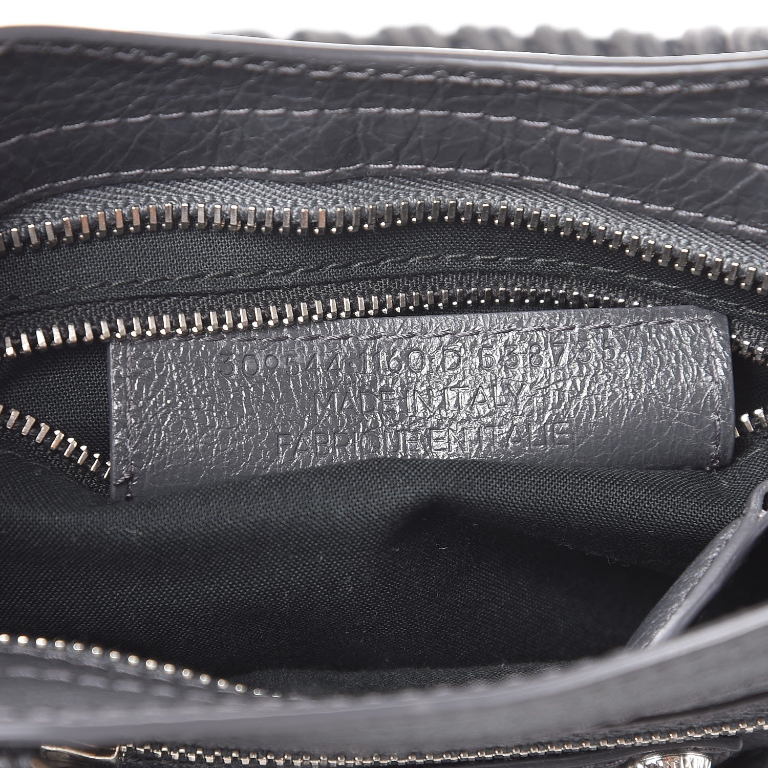 Balenciaga Agneau Giant 12 Silver Hardware Mini City Gris Fossile 8 of 8